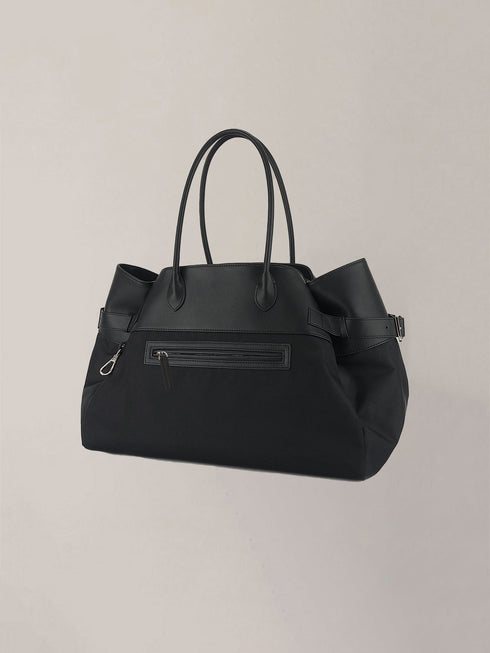 Dual-Tone Cowhide leather Tote